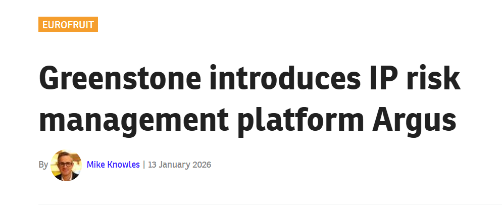 Fruitnet: Greenstone introduces IP risk management platform Argus